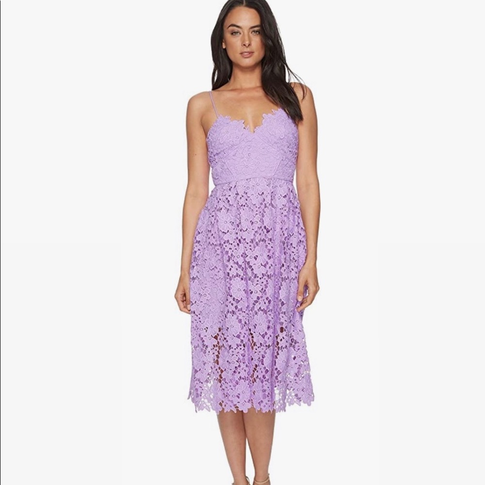 NEW Spaghetti Strap lace midi dress
